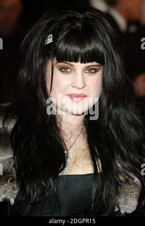 Kelly Osbourne bei der Ankunft bei den British Comedy Awards 2004, London Television Centre, South Bank. Â©Doug Peters/allactiondigital.com Stockfoto