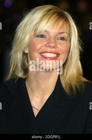 Kate Thornton bei der Ankunft bei den British Comedy Awards 2004, London Television Centre, South Bank. Â©Doug Peters/allactiondigital.com Stockfoto