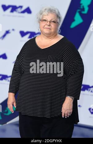 Susan Bro bei den MTV Video Music Awards 2017 anreisen, am Forum, Los Angeles statt. Photo Credit: Doug Peters/EMPICS Unterhaltung Stockfoto
