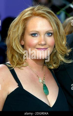 Die Coronation Street-Star Jennie McAlpine bei den British Soap Awards 2005, BBC Television Centre, London. Doug Peters/allactiondigital.com Stockfoto