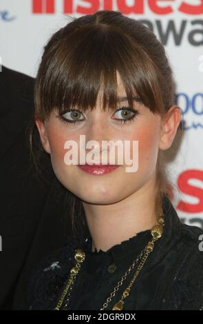 Charley Webb bei der Ankunft bei den Inside Soap Awards 2005, The Floridita Restaurant, Soho, London. Doug Peters/allactiondigital.com Stockfoto