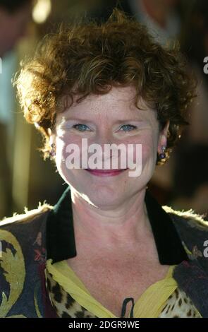 Imelda Staunton bei der Weltpremiere von Nanny McPhee auf dem Leicester Square in London. Doug Peters/allactiondigital.com Stockfoto