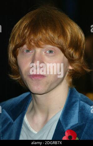 Rupert Grint bei der Filmpremiere von Harry Potter und der Feuerkelch, Leicester Square, London. Doug Peters/allactiondigital.com Stockfoto