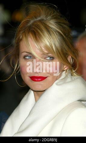 Cameron Diaz bei der britischen Filmpremiere von in her Shoes, Leicester Square, London. Doug Peters/allactiondigital.com Stockfoto