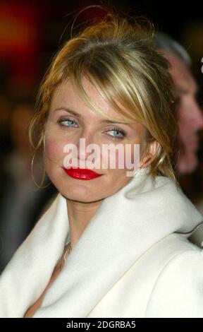 Cameron Diaz bei der britischen Filmpremiere von in her Shoes, Leicester Square, London. Doug Peters/allactiondigital.com Stockfoto