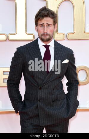 Edward Holcroft bei der Weltpremiere von Kingsman: The Golden Circle in den Kinos Odeon und Cineworld, Leicester Square, London. Bilddatum: Montag 18. September 2017. Bildnachweis sollte lauten: Doug Peters/Empics Entertainment Stockfoto