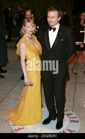 Michelle Williams und Heath Ledger bei der Vanity Fair Oscars Party 2006, Morton's Restaurant, Los Angeles, USA. Doug Peters/allactiondigital.com Stockfoto