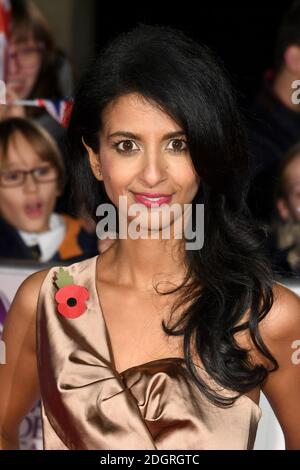 Konnie Huq Teilnahme an den Pride of Britain Awards 2017 im Grosvenor House, London. Bildnachweis sollte lauten: Doug Peters/EMPICS Entertainment Stockfoto