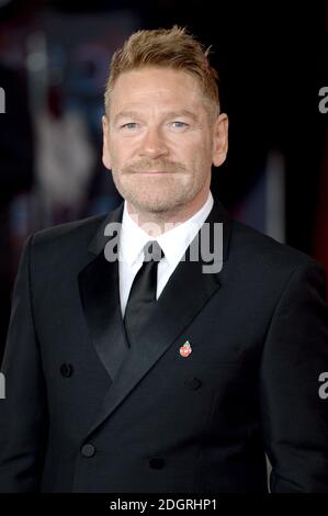 Kenneth Branagh beim Mord an der Orient Express Weltpremiere in der Royal Albert Hall, London. Bild Datum Donnerstag 2 November 2017. Bildnachweis sollte lauten: Doug Peters/Empics Entertainment Stockfoto