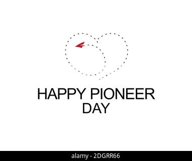 Symbol Liebe Ikone Illustration der Pioniertage Stock Vektor