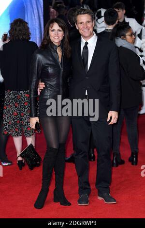 Beverley Turner und James Cracknell bei der europa-Premiere von Star Wars: The Last Jedi in der Royal Albert Hall, London. Bildnachweis sollte lauten: Doug Peters/EMPICS Entertainment Stockfoto