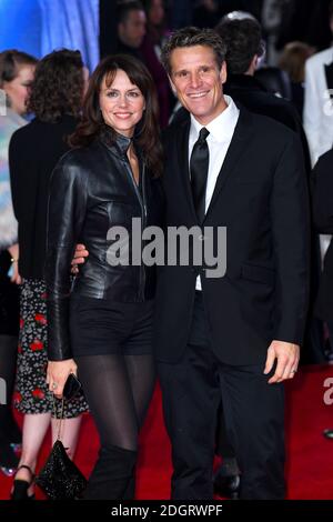 Beverley Turner und James Cracknell bei der europa-Premiere von Star Wars: The Last Jedi in der Royal Albert Hall, London. Bildnachweis sollte lauten: Doug Peters/EMPICS Entertainment Stockfoto