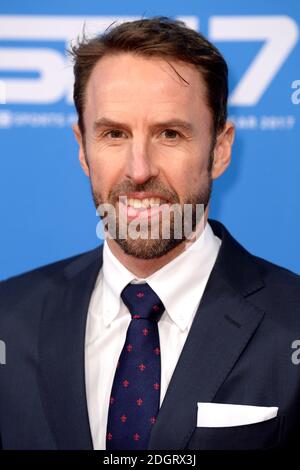 Gareth Southgate während der Red Carpet-Ankünfte für BBC Sports Personality of the Year 2017 in der Liverpool Echo Arena. Stockfoto