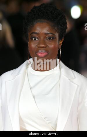 Clara Amfo bei der Fan-Vorführung von Maze Runner: The Death Cure im Vue West End am Leicester Square in London. Bildnachweis sollte lauten: Doug Peters/EMPICS Entertainment Stockfoto