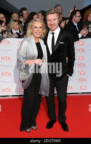 Jayne Torvill und Christopher Dean bei den National Television Awards 2018 im O2, London. Bildnachweis sollte lauten: Doug Peters/EMPICS Entertainment Stockfoto