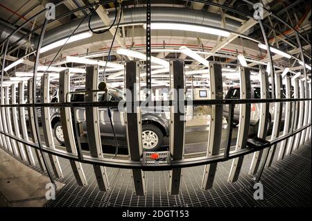 Jaguar Land Rover Halewood Karosserie Und Montage, Merseyside Stockfoto