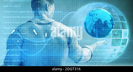 Internationaler Handel und Handel Stockfoto