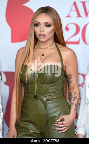 Jesy Nelson bei den Brit Awards in der O2 Arena, London. Bildnachweis sollte lauten: Doug Peters/EMPICS Entertainment NUR REDAKTIONELLE VERWENDUNG Stockfoto