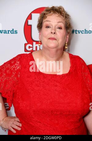 Anne Hegerty bei den TV Choice Awards 2018 im Dorchester, Park Lane, London. Bildnachweis sollte lauten: Doug Peters/EMPICS Stockfoto