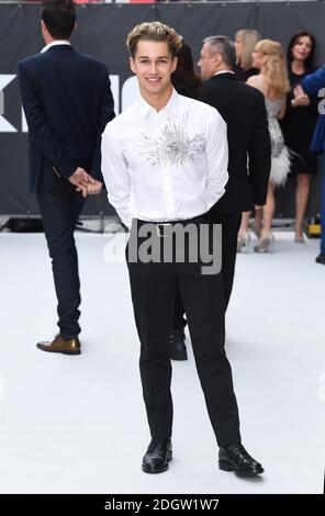 AJ Pritchard bei der Weltpremiere von King of Thieves, Vue West End, Leicester Square, London. Bildnachweis sollte lauten: Doug Peters/EMPICS Stockfoto