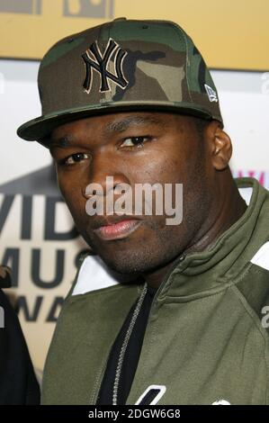 50 Cent bei den MTV Video Music Awards 2006, Radio City, New York. Stockfoto