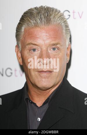 Derek Acorah beim Living TV Autumn, Winter Launch, Nobu Restaurant, London.ÃŠ Stockfoto