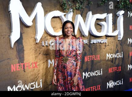 Naomie Harris Ankunft am Curzon Mayfair in London für eine spezielle Vorführung von Mowgli: Legend of the Jungle. Bildnachweis sollte lauten: Doug Peters/EMPICS Entertainment Stockfoto