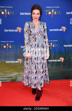 Candice Brown bei der Premiere des Cirque Du Soleil Totem in der Royal Albert Hall, London. Bildnachweis sollte lauten: Doug Peters/EMPICS Stockfoto