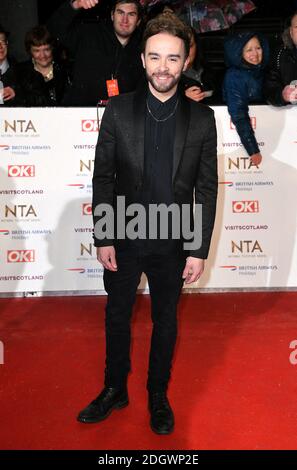 Jack P. Shepherd bei den National Television Awards 2019 in der O2 Arena, London. Bildnachweis sollte lauten: Doug Peters/EMPICS Stockfoto