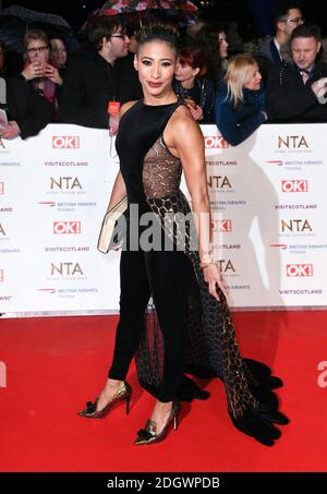 Karen Clifton bei den National Television Awards 2019 in der O2 Arena, London. Bildnachweis sollte lauten: Doug Peters/EMPICS Stockfoto