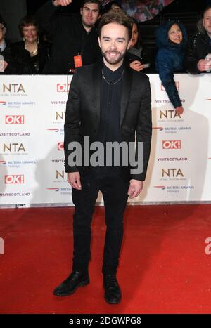 Jack P. Shepherd bei den National Television Awards 2019 in der O2 Arena, London. Bildnachweis sollte lauten: Doug Peters/EMPICS Stockfoto