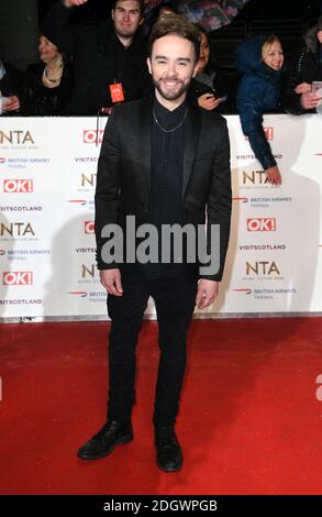 Jack P. Shepherd bei den National Television Awards 2019 in der O2 Arena, London. Bildnachweis sollte lauten: Doug Peters/EMPICS Stockfoto