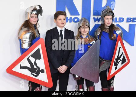 Louis Ashbourne Serkis bei der Gala Screening of the Kid Who would Be King, Odeon Cinema, Leicester Square, London. Bild Kredit sollte lesen: Doug Peters/EMPICS Stockfoto