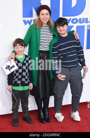 Sally Phillips bei der Gala Screening of the Kid Who Want Be King, Odeon Cinema, Leicester Square, London. Bild Kredit sollte lesen: Doug Peters/EMPICS Stockfoto