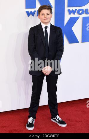 Louis Ashbourne Serkis bei der Gala Screening of the Kid Who would Be King, Odeon Cinema, Leicester Square, London. Bild Kredit sollte lesen: Doug Peters/EMPICS Stockfoto