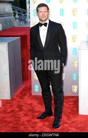 Dermot O'Leary bei den 72. British Academy Film Awards in der Royal Albert Hall, Kensington Gore, Kensington, London Stockfoto