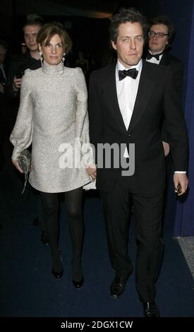 Hugh Grant und Jemima Khan beim British Red Cross London Ball 2006, The Room by the River, Waterloo, London, 16. November 2006. Stockfoto