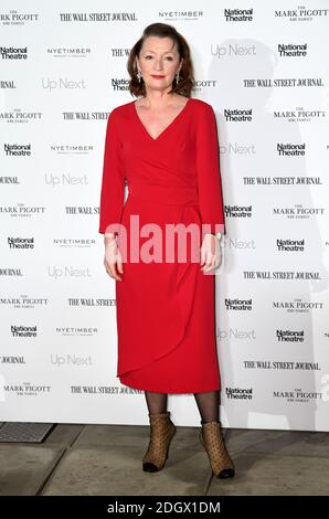 Lesley Manville nimmt an der Up Next Gala im National Theatre, South Bank, London Teil. Bild Kredit sollte lesen: Doug Peters/EMPICS Stockfoto