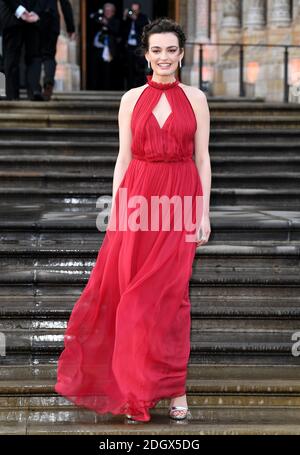 Emma Mackey nimmt an der Weltpremiere von Netflix's Our Planet Teil, die im Natural History Museum, London, stattfand Stockfoto