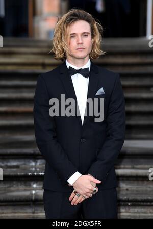 Dougie Poynter nimmt an der Weltpremiere von Netflix's Our Planet Teil, die im Natural History Museum, London, stattfand Stockfoto