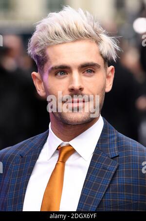 Zac Efron bei der European Premiere von Extremely Wicked, Shocking Evil and Vile am 24. April 2019 im Curzon Mayfair, London. Bildnachweis sollte lauten: Doug Peters/EMPICS Stockfoto