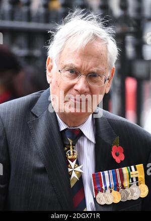 Der Herzog von Gloucester nimmt an der Anzac Day Service of Comemoration and Thanksgiving in Westminster Abbey, London. Bildnachweis sollte lauten: Doug Peters/EMPICS Stockfoto