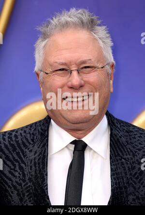 Alan Menken bei der Aladdin-Europa-Premiere im ODEON Luxe Leicester Square in London Stockfoto