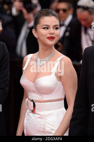 Selena Gomez bei der Eröffnungszeremonie und Premiere von The Dead Don't die, während der 72. Filmfestspiele von Cannes. Bildnachweis sollte lauten: Doug Peters/EMPICS Stockfoto