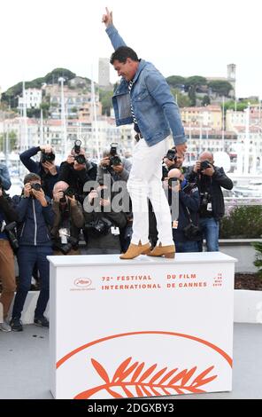 Antonio Banderas beim Pain and Glory Photocall während des 72. Cannes Film Festival, Festival des Palais. Bildnachweis sollte lauten: Doug Peters/EMPICS Stockfoto