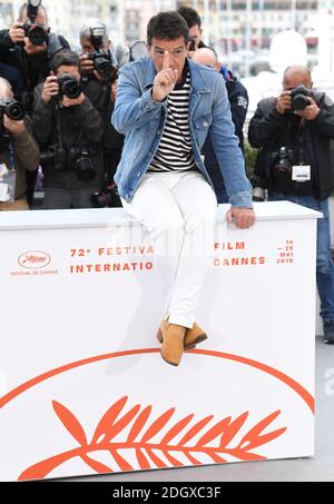 Antonio Banderas beim Pain and Glory Photocall während des 72. Cannes Film Festival, Festival des Palais. Bildnachweis sollte lauten: Doug Peters/EMPICS Stockfoto