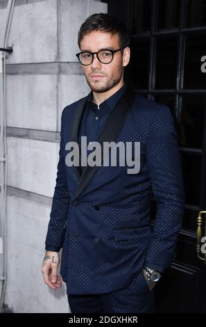 Liam Payne Ankunft beim britischen GQ Private Dinner, das von Dylan Jones und Liam Payne veranstaltet wird, um die London Fashion Week Men's in der Berners Tavern, London zu feiern. Bild Kredit sollte lesen: Doug Peters/EMPICS Stockfoto