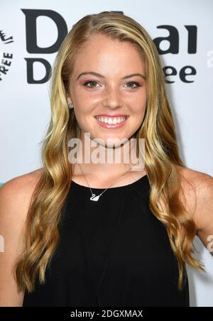 Katie Swan nimmt an der Dubai Duty Free WTA Summer Party im Jumeirah Carlton Tower Hotel, London Teil. Bildnachweis sollte lauten: Doug Peters/EMPICS Stockfoto
