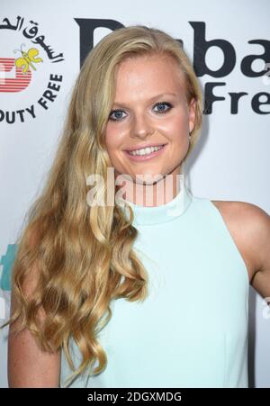 Harriet Dart nimmt an der Dubai Duty Free WTA Summer Party im Jumeirah Carlton Tower Hotel, London Teil. Bildnachweis sollte lauten: Doug Peters/EMPICS Stockfoto
