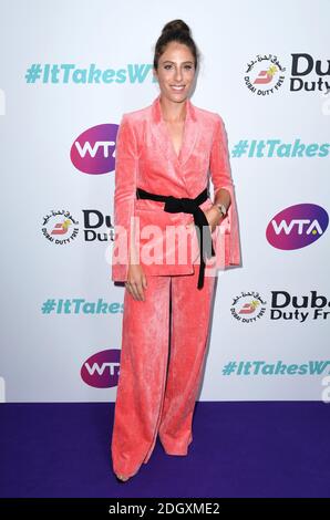 Johanna Konta nimmt an der Dubai Duty Free WTA Summer Party im Jumeirah Carlton Tower Hotel, London Teil. Bildnachweis sollte lauten: Doug Peters/EMPICS Stockfoto